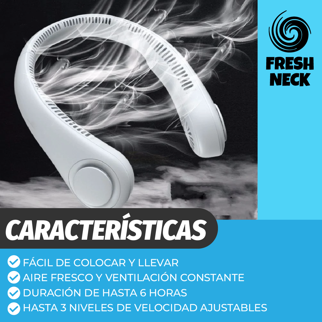 FreshNeck - Frescura portátil - CRAB.MX