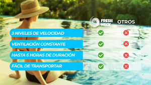 FreshNeck - Frescura portátil - CRAB.MX