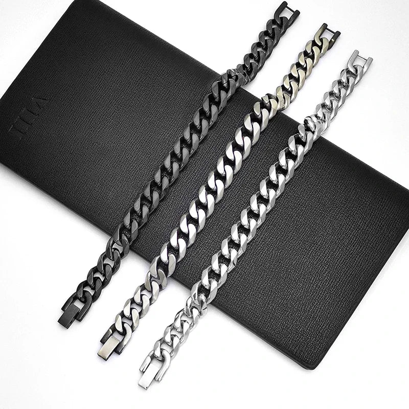Pulsera de acero inoxidable para hombre - CRAB.MX