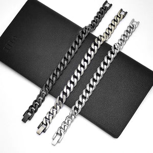 Pulsera de acero inoxidable para hombre - CRAB.MX