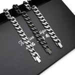 Pulsera de acero inoxidable para hombre - CRAB.MX
