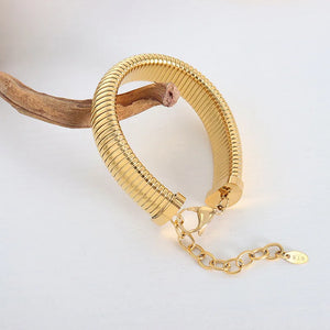 Collar / pulsera grueso para dama o caballero acero inoxidable - CRAB.MX