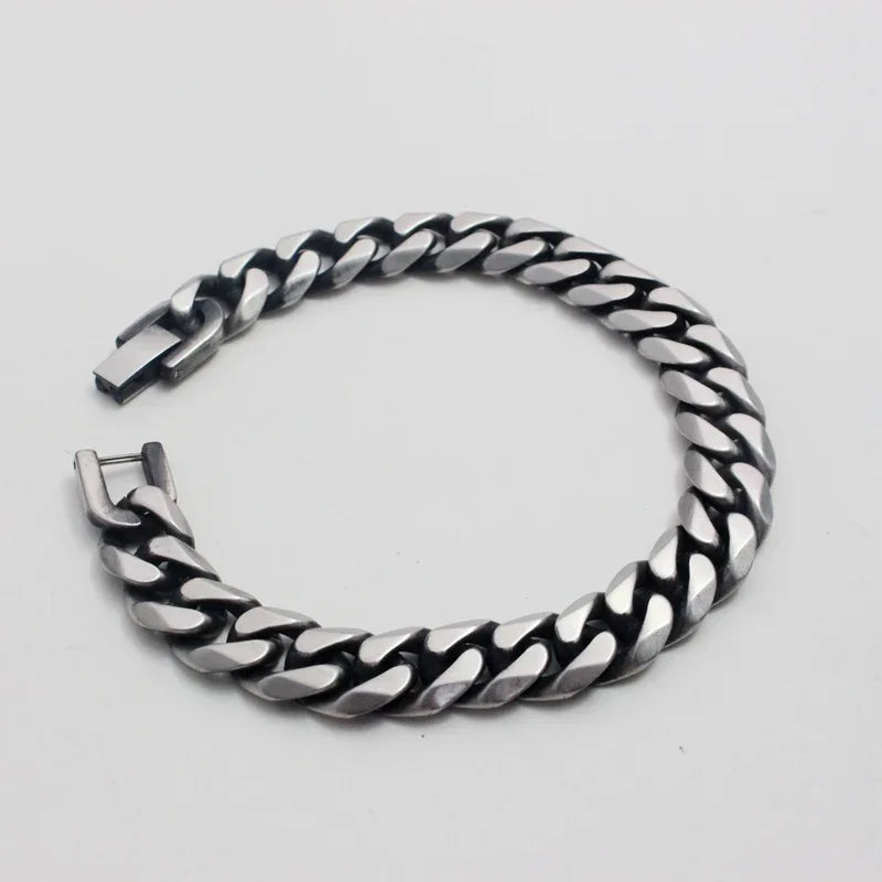 Pulsera de acero inoxidable para hombre - CRAB.MX