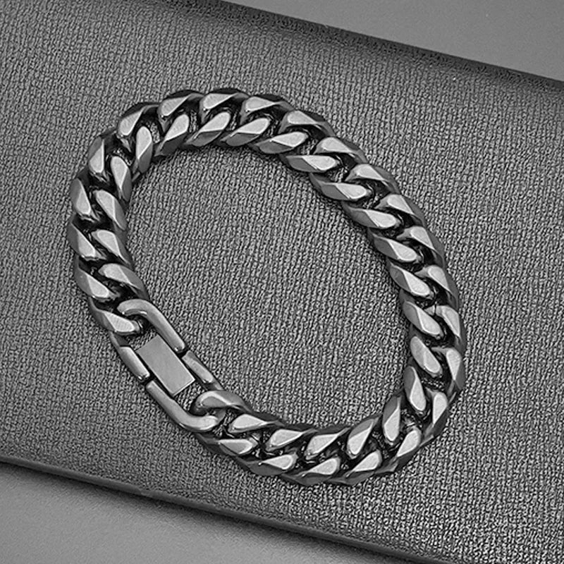 Pulsera de acero inoxidable para hombre - CRAB.MX