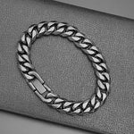 Pulsera de acero inoxidable para hombre - CRAB.MX